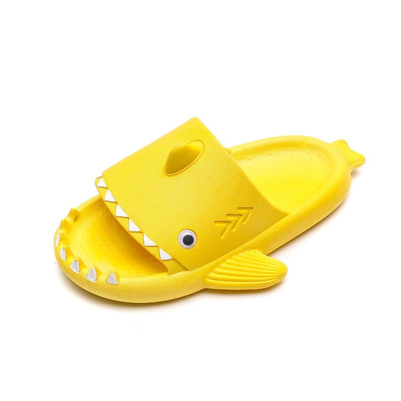 Pojkar Casual Cartoon Pvc Shark Slip-on Tofflor För Hem Inomhus