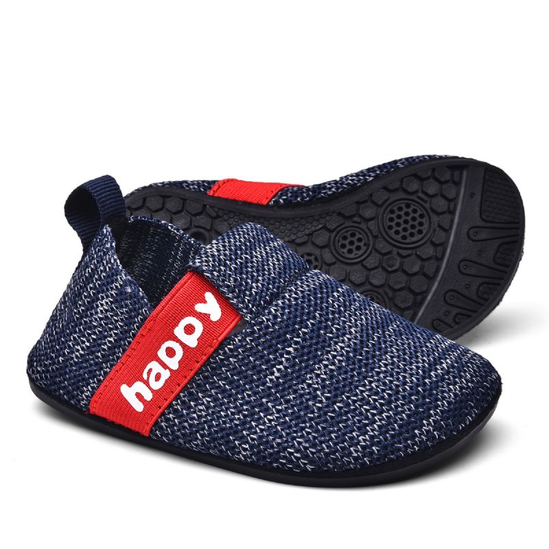 Pojkar Flickor Mjuksulor Anti-halk Slip-on Inomhustofflor