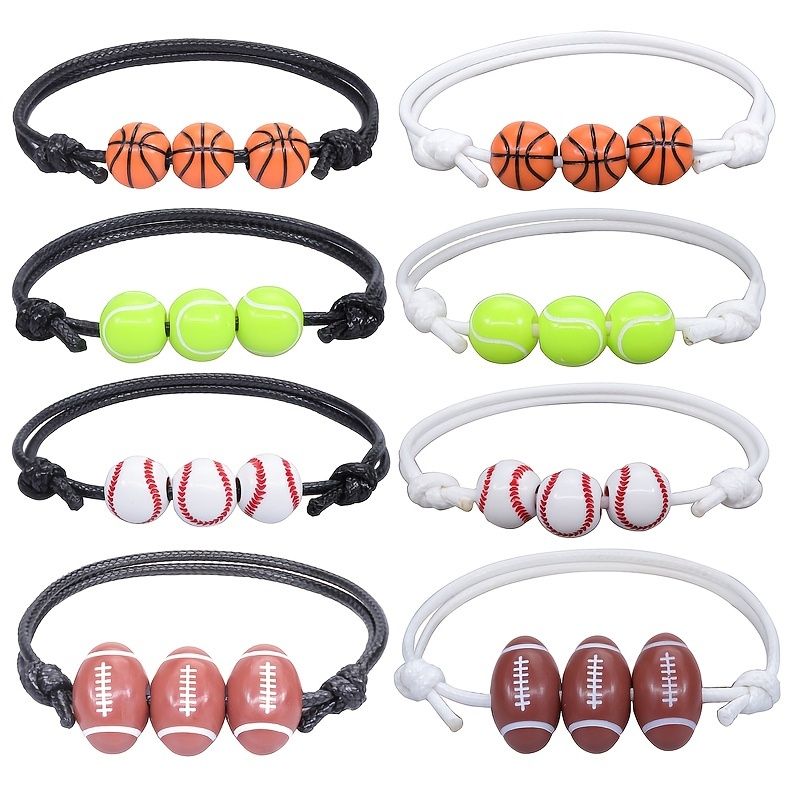 Barn Basket Fotboll Volleyboll Sladd Armband Justerbara Pojkar Flickor Barnpresent