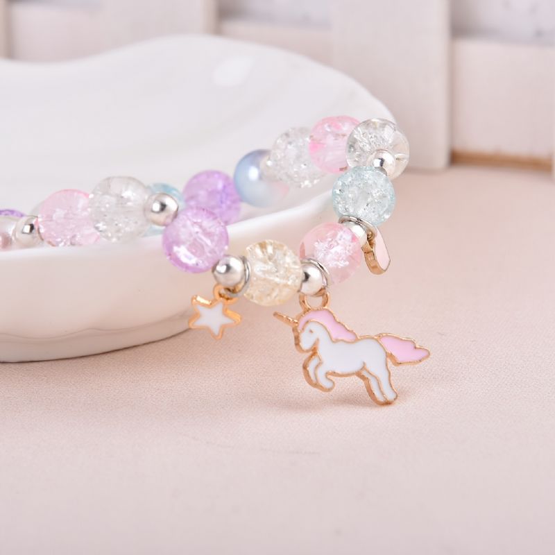 Barn Julklapp Unicorn Flickor Armband