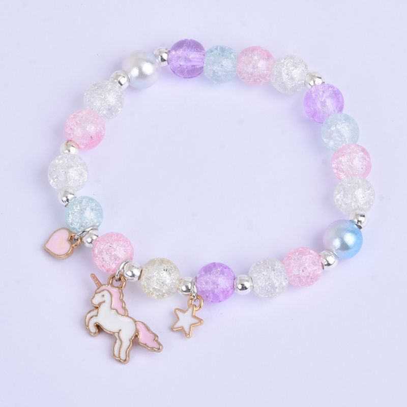 Barn Julklapp Unicorn Flickor Armband