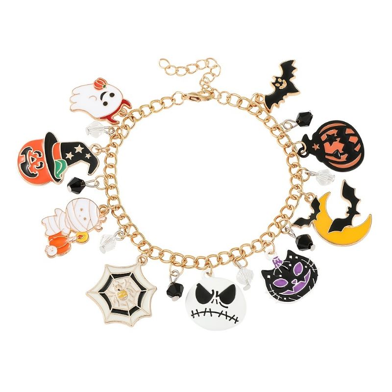 Mode Shadow Edge Halloween Cartoon Armband Smycken Presenter För Barn