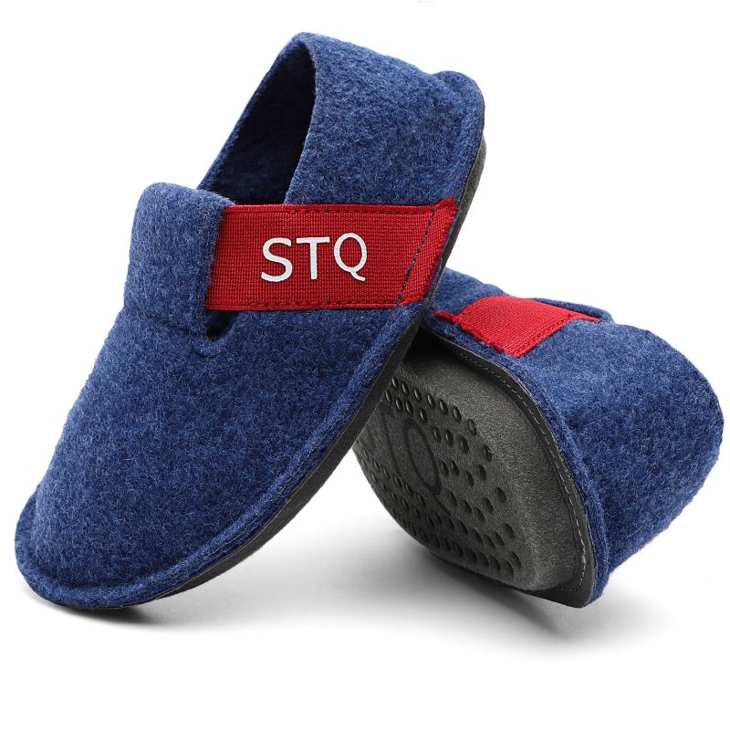 Unisex-barn Fuzzy Tofflor Flickor Slip On House Skor För Toddler Little Barn