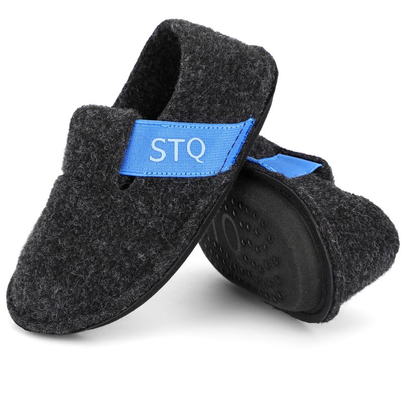 Unisex-barn Fuzzy Tofflor Flickor Slip On House Skor För Toddler Little Barn