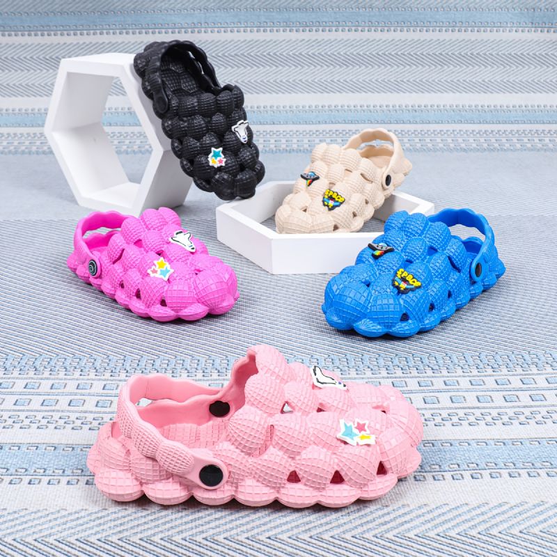 Unisex Barnmassage Bubbelslides Mjuksulor Anti-halk Inomhus Utomhus Sandaler