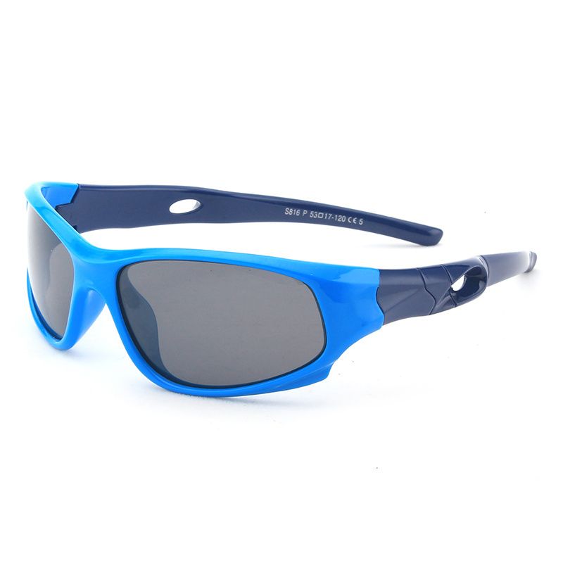 1st Silikon Polarized Cykling Outdoor Sports Solglasögon