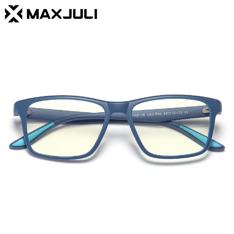 Maxjuli Barn Blue Light Blocking Glasögon - Anti Eyestrain - Computer Video Gaming Flexible Frame 6606 För Pojkar Och Flickor