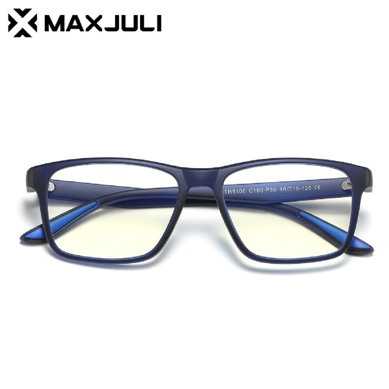 Maxjuli Barn Blue Light Blocking Glasögon - Anti Eyestrain - Computer Video Gaming Flexible Frame 6606 För Pojkar Och Flickor