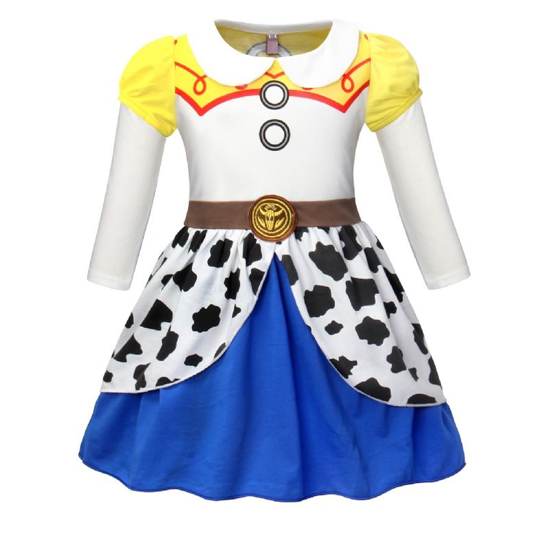 Bebis Flickor Jessie Costume Dress Cosplay Outfits För Halloween Födelsedag Jul