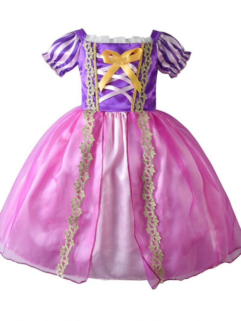 Flickor Princess Dress Cosplay Kostym För Fancy Up Party