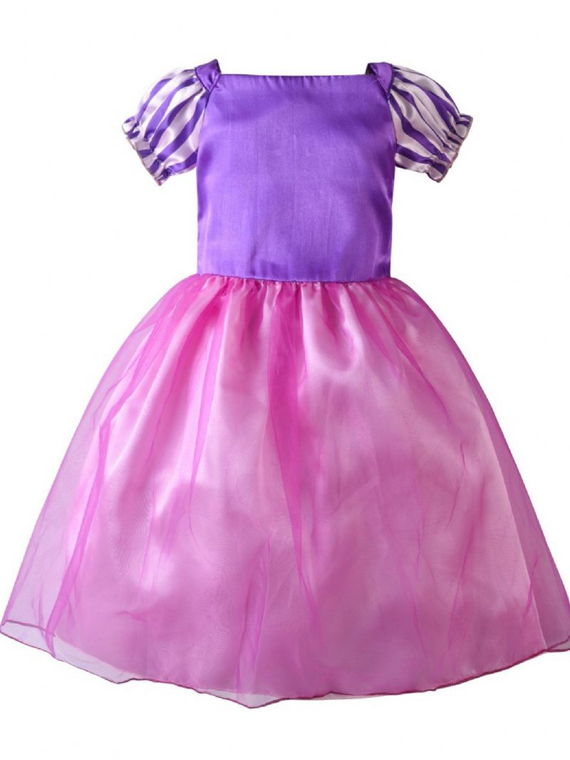 Flickor Princess Dress Cosplay Kostym För Fancy Up Party