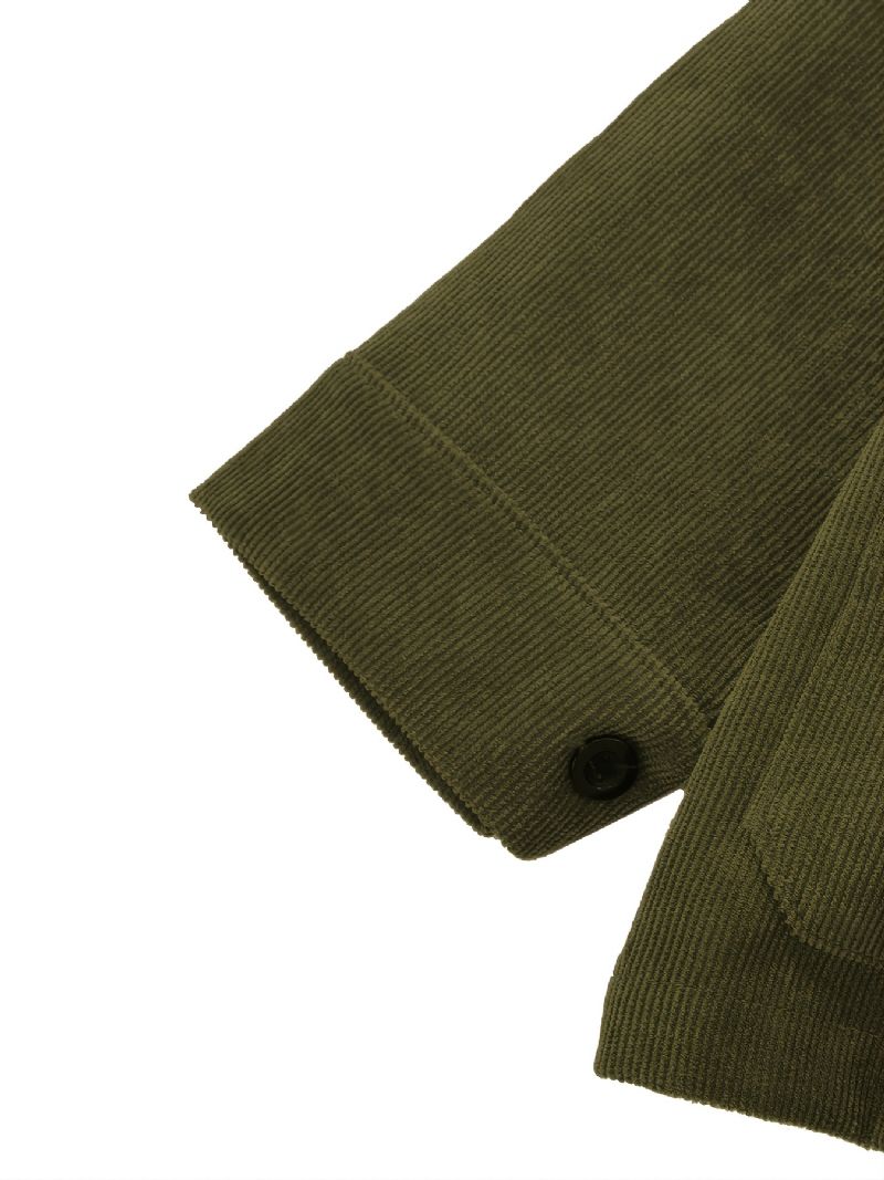 Pojkar Army Green Manchester Button Down Jacka Barnkläder