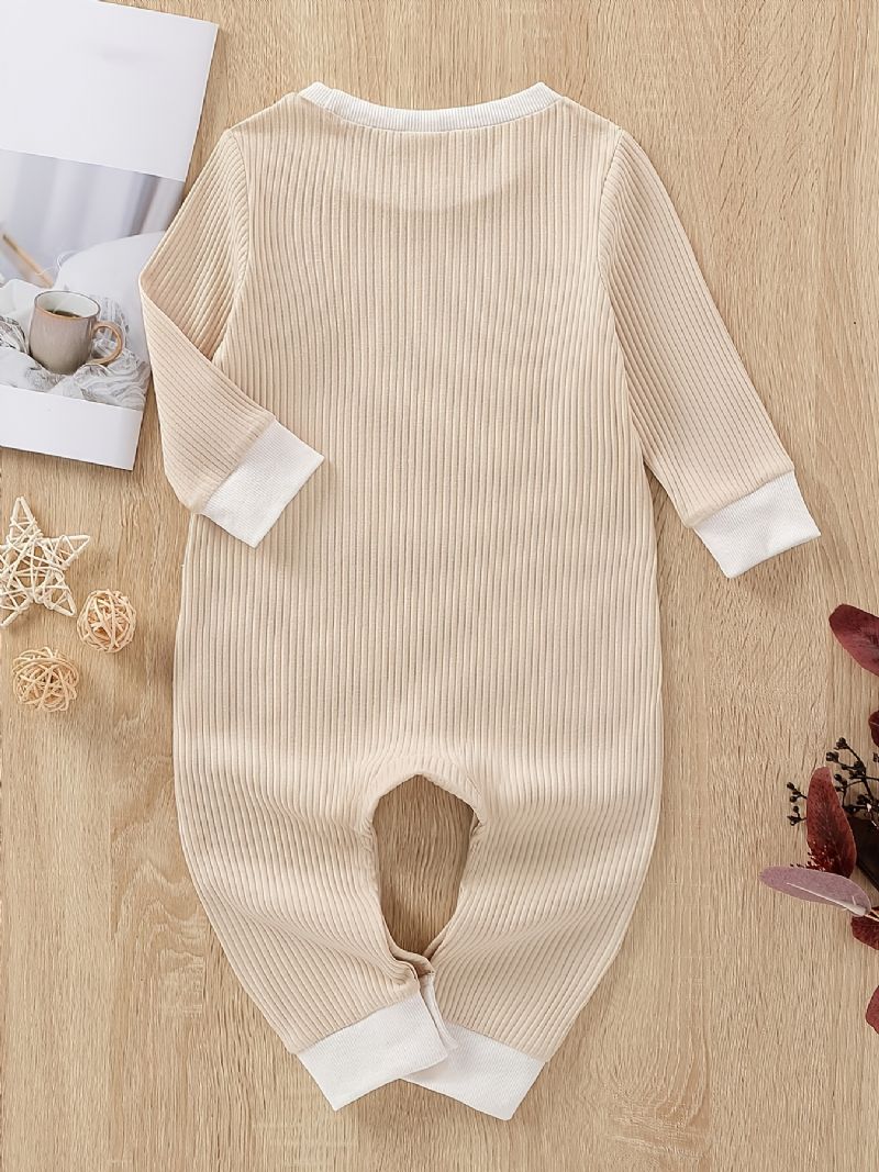 Bebis Flickor Långärmad Jumpsuit Romper