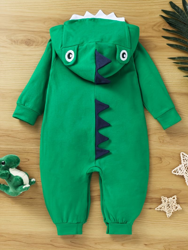 Pojkar Långärmad Dinosaur Cosplay Jumpsuit Barnfest Bär Bebis Flickor Födelsedagspresent