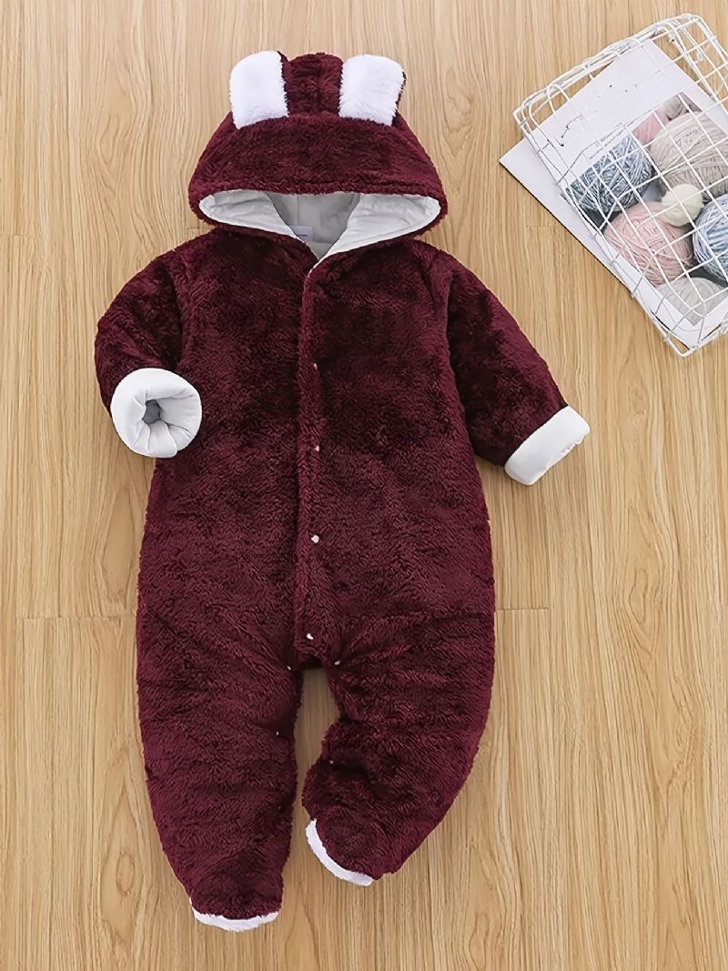 Unisex Bebishuva Termofotad Jumpsuit Nya Vinterkläder