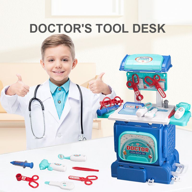 Lekhus Leksak Ryggsäck Doctor Tool Box Toy