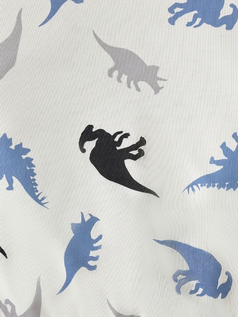 Huvtröja Med Dinosaurietryck För Barn Långärmad Tröja Sweatshirt Pojkar Flickor Barnkläder