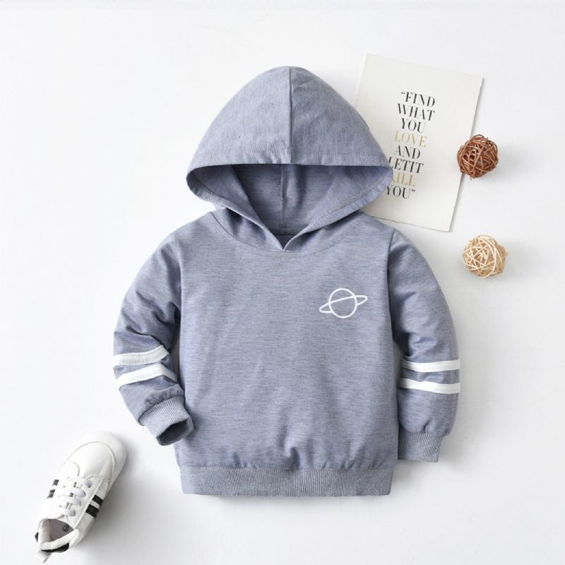 Toddler Pojkar Universe Pattern Hoodie Pullover Casual Sweatshirt