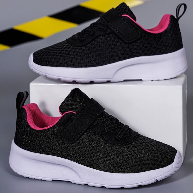 Flickor Casual Mesh Andas Sneakers Med Plattform För Utomhussport Promenader