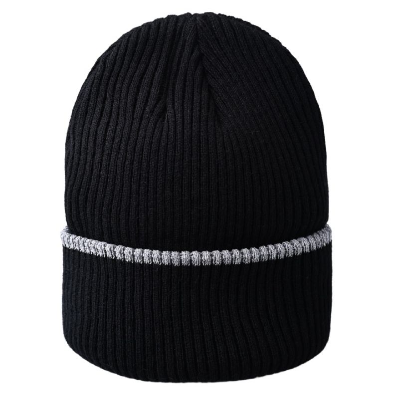 Barn Warm Beanie Keps Stickad Mössa Höst Vinter Med Pom Pom