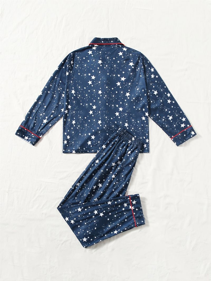 Pojkar Long Sleeve Pyjamas Set Loungewea