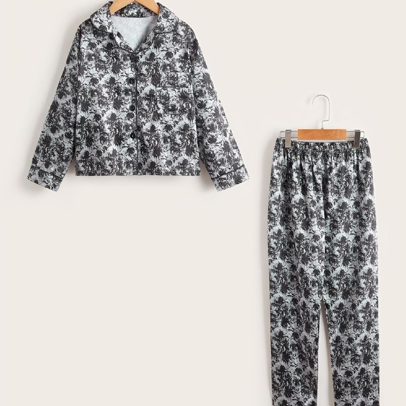 Pojkar Long Sleeve Pyjamas Set Loungewear