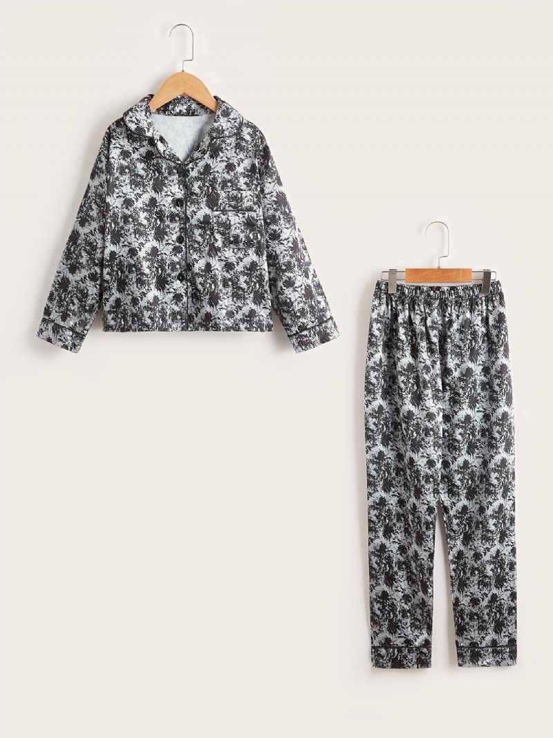 Pojkar Long Sleeve Pyjamas Set Loungewear