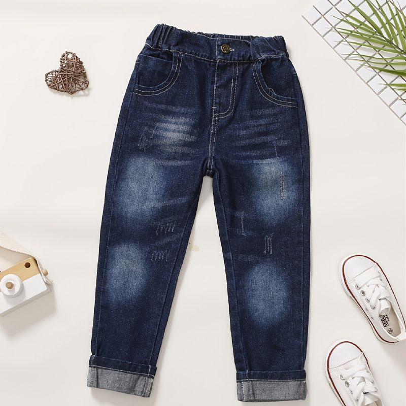 Barn Pojkar Casual Mode Jeans