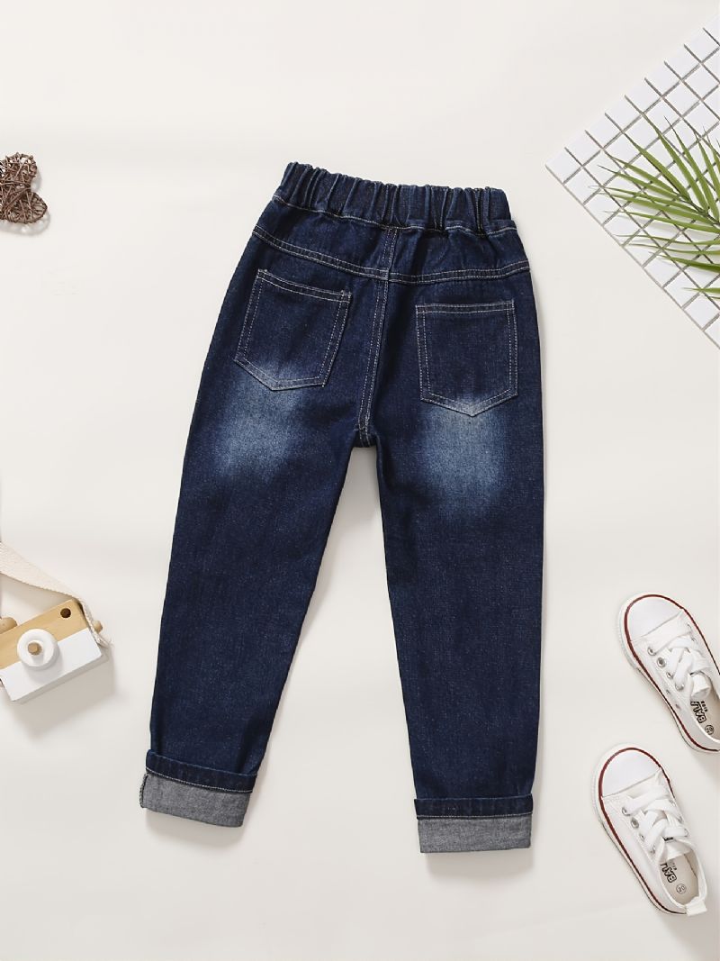 Barn Pojkar Casual Mode Jeans