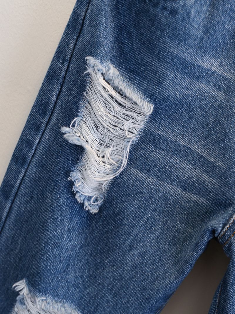 Flickor Rivna Jeans