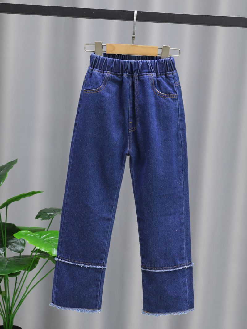 Flickor Syr Casual Style Jeans