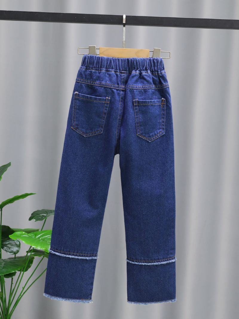 Flickor Syr Casual Style Jeans