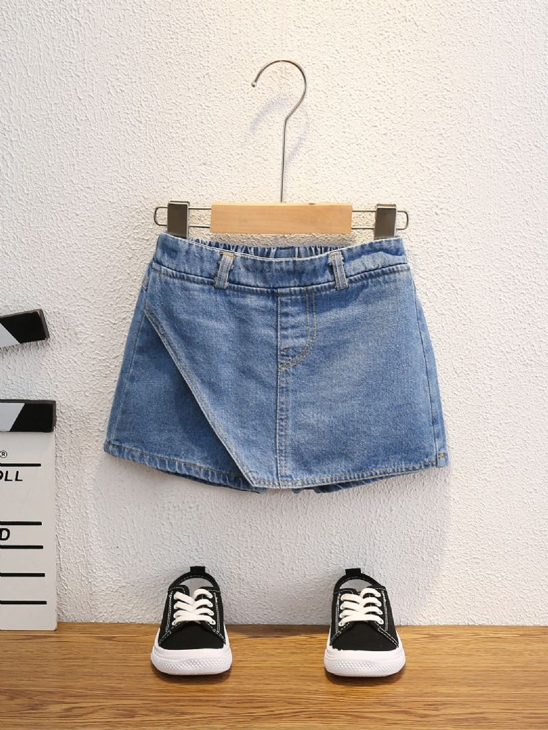 Småbarn Flickor Denim Culottes