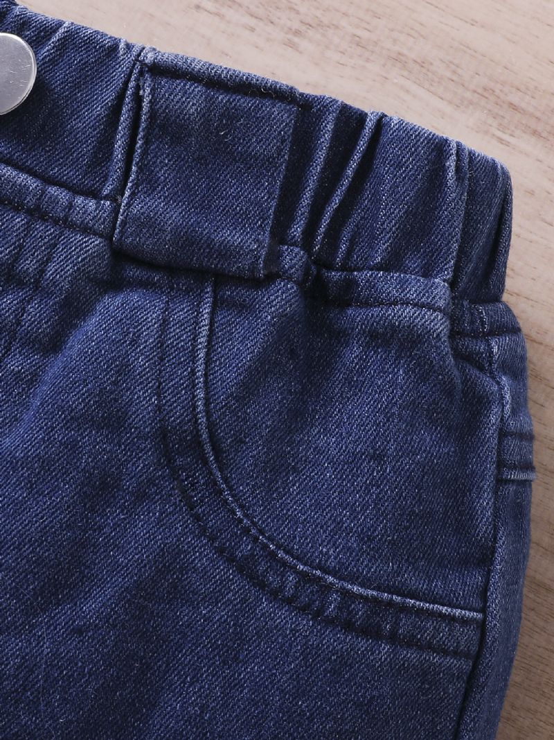 Tvätta Jeans För Flickor Och Pojkar