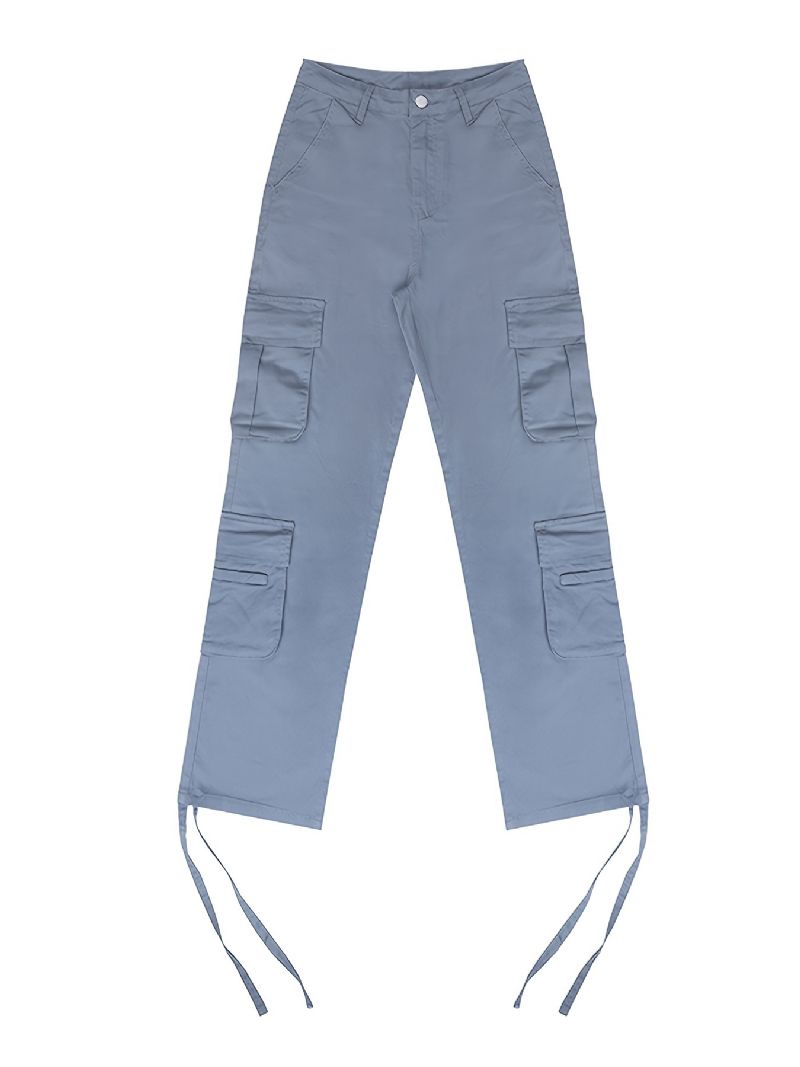 Vida Ben Baggy Cargo-byxor Med Flikfickor Flickjeans I Y2k-stil Damkläder Och Jeans