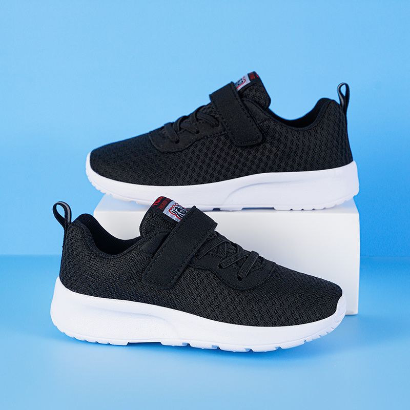 Barnmode Mesh Andas Casual Sneakers Slip On Bekväma Sulor Löpsport