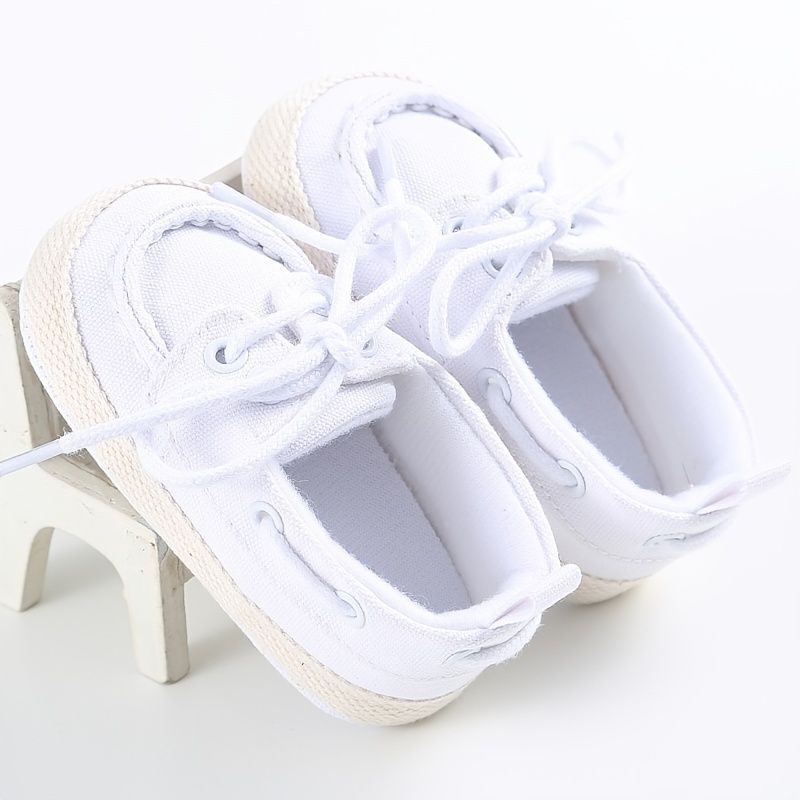 Infant Bebis Loafers Mjuksulor Anti-halk Casual Crib Skor