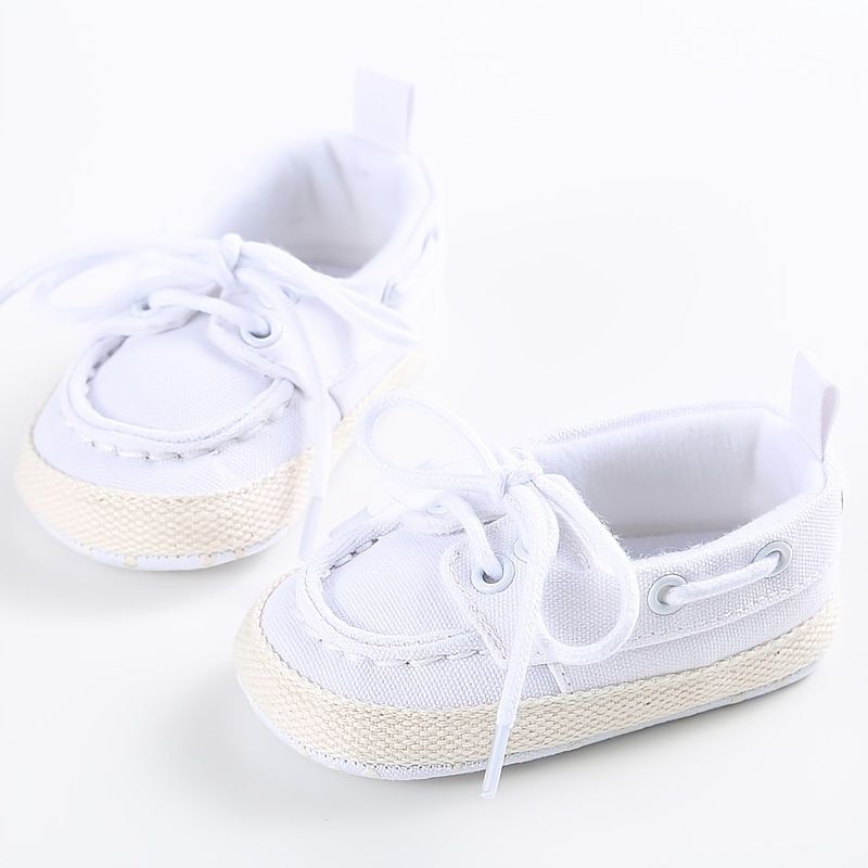 Infant Bebis Loafers Mjuksulor Anti-halk Casual Crib Skor