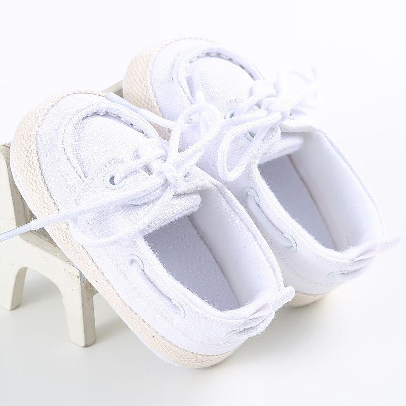 Infant Bebis Loafers Mjuksulor Anti-halk Casual Crib Skor