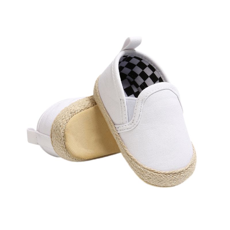 Pojkar Vanliga Vita Casual Sneakers