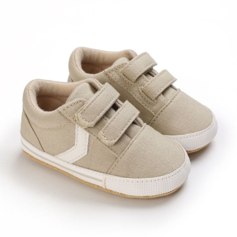 Spädbarn Bebis Pojkar Skor Mjuk Sula Småbarnsmockasiner Casual Sneakers First Walker Spjälsäng