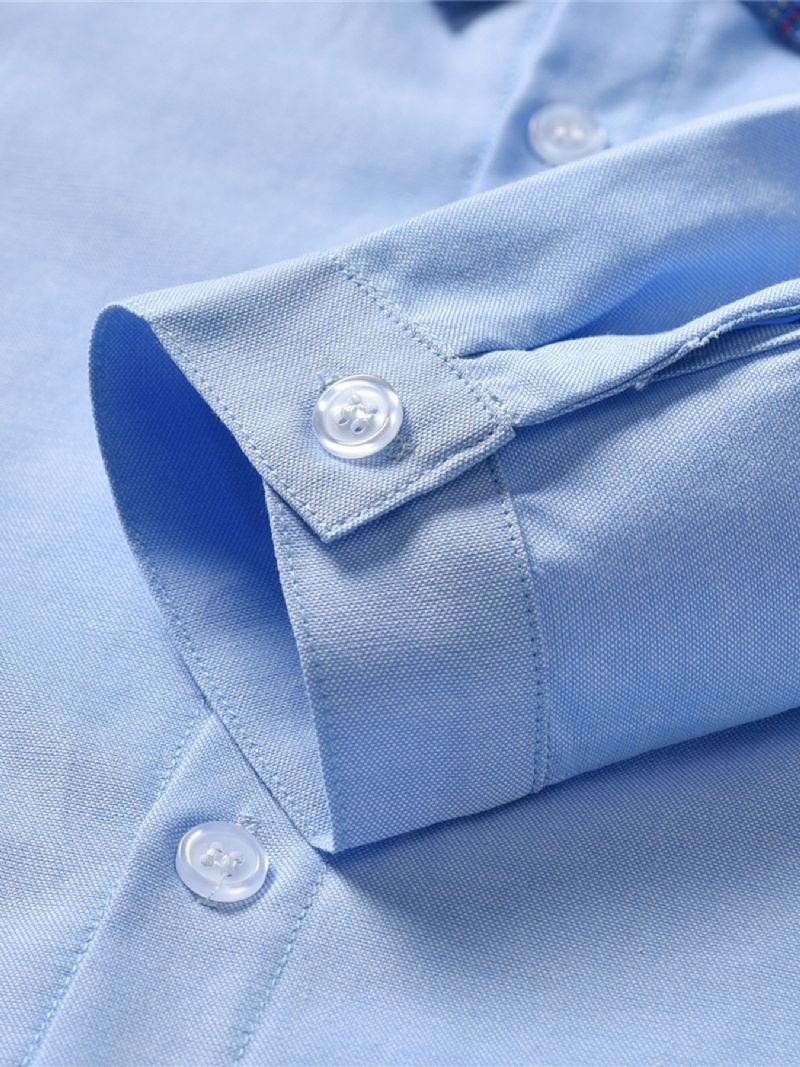 2st Pojkar Gentleman Fluga Sky Blue Shirt & Overall Set