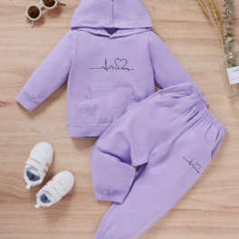 Pojkar Cotton Thermal Hoodie & Sweatpants Set