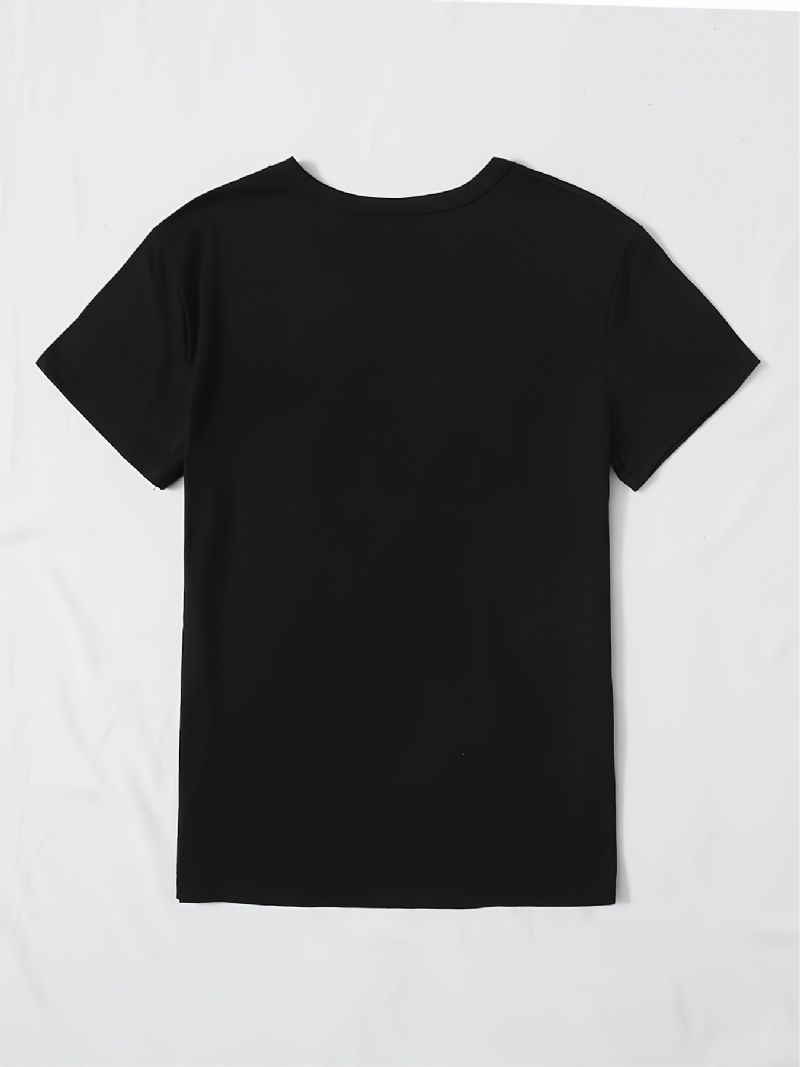 Casual Pojkar Mama T-shirt Med Rund Hals Lös Kortärmad Mode Sommar-t-shirts Toppar Damkläder