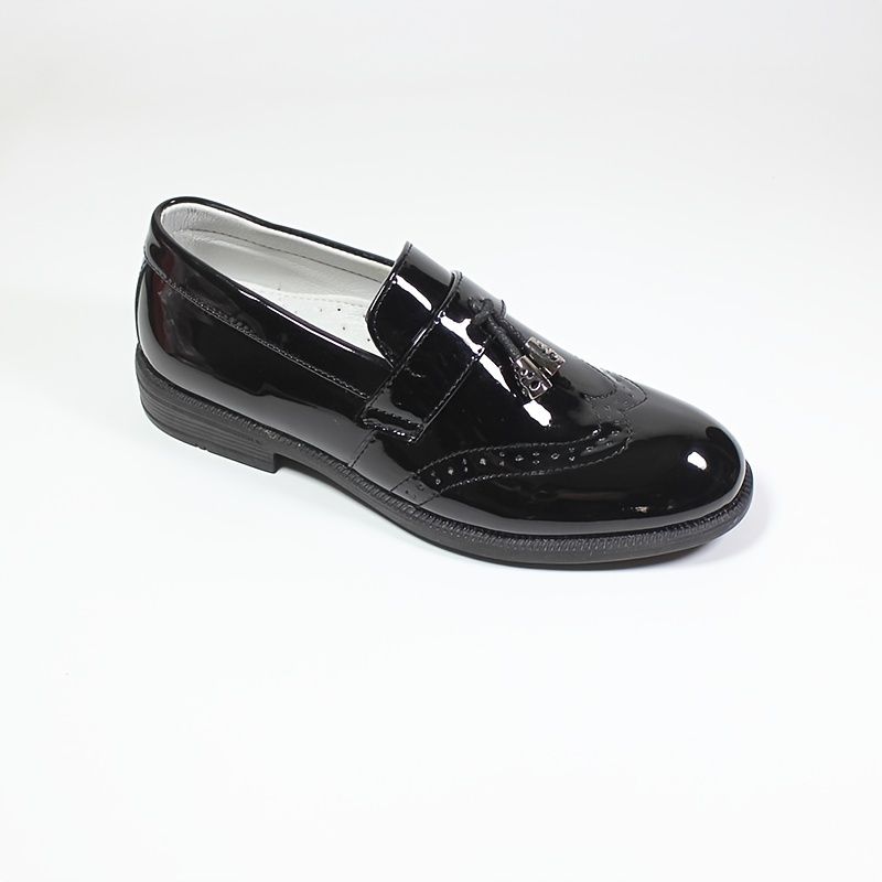 Pojkar Pu Läder Anti-slip Fringe Loafers