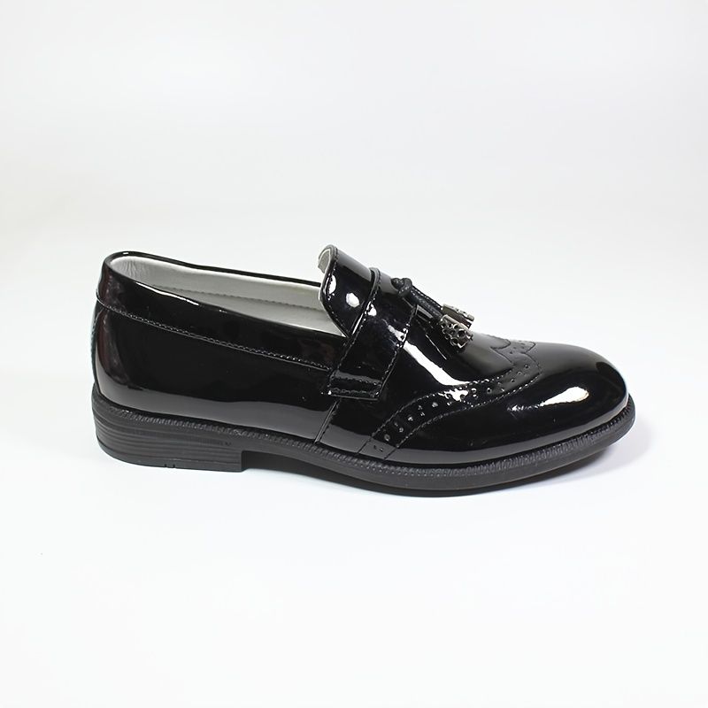 Pojkar Pu Läder Anti-slip Fringe Loafers