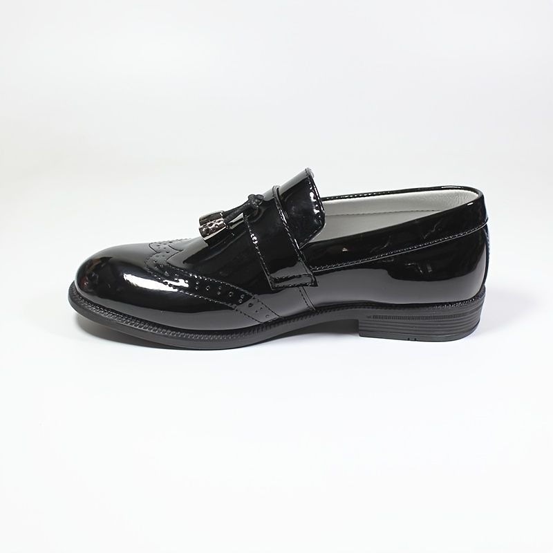 Pojkar Pu Läder Anti-slip Fringe Loafers