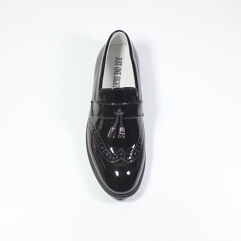 Pojkar Pu Läder Anti-slip Fringe Loafers