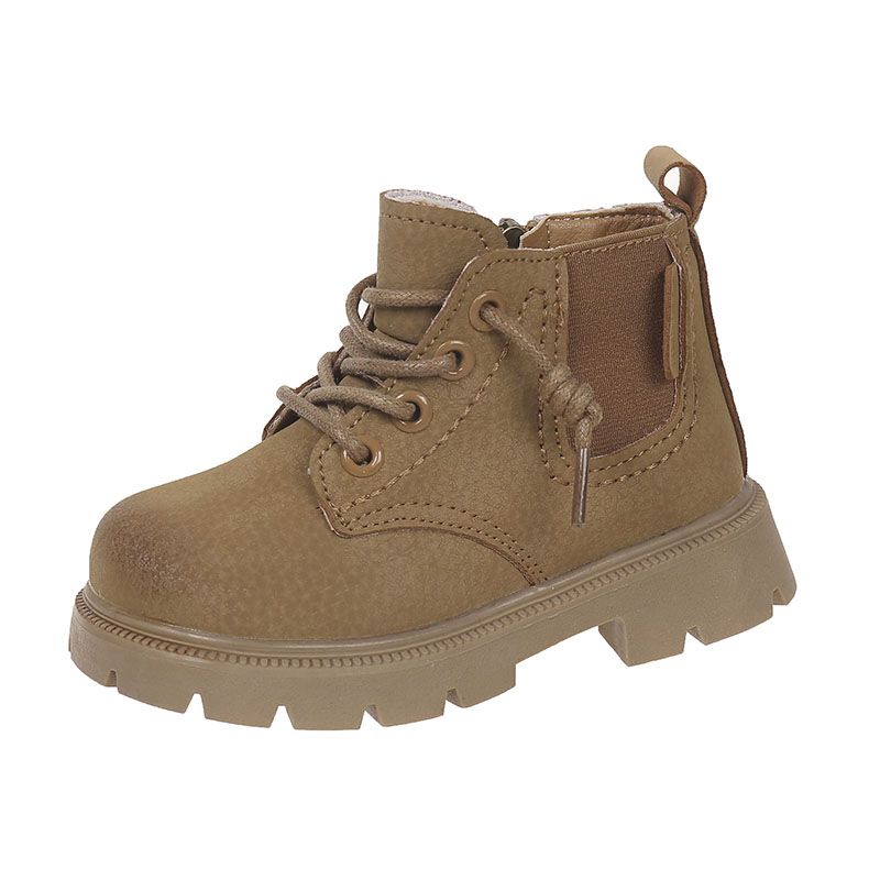 Höst Vinter Teddy Superfiber Chunky Toddler Flickor Pojkar Boots