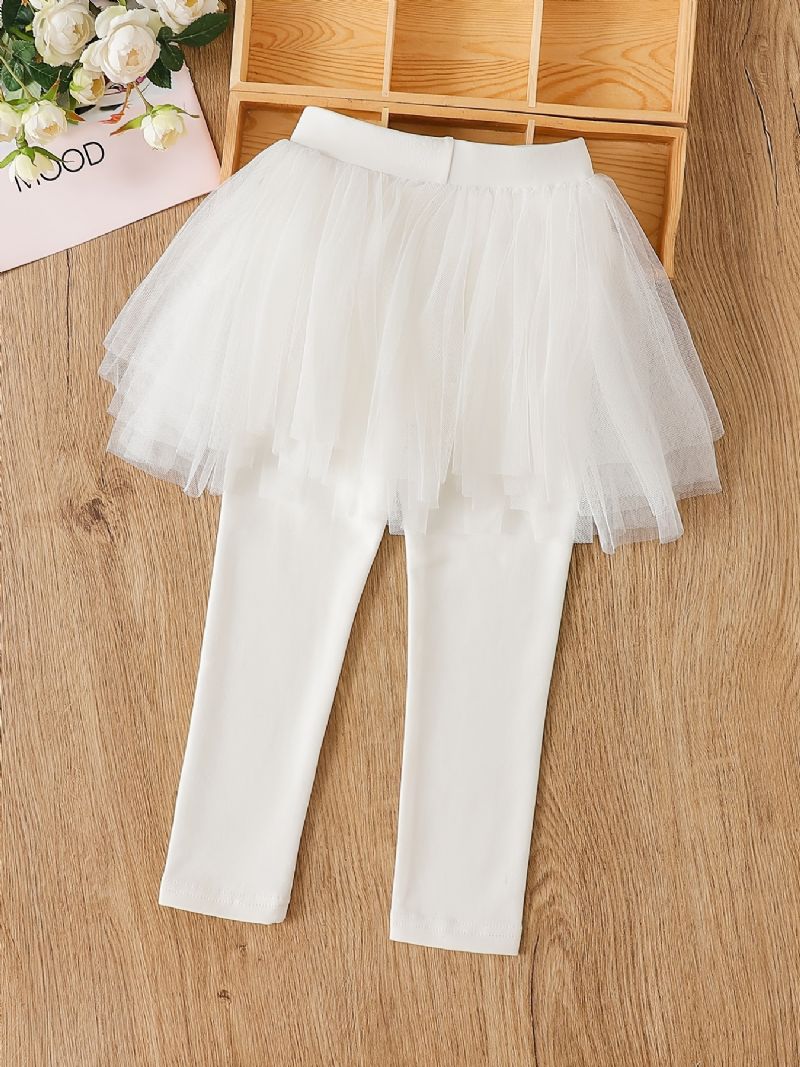 Småbarn Flickor Leggings Princess Dress Bebis Byxor